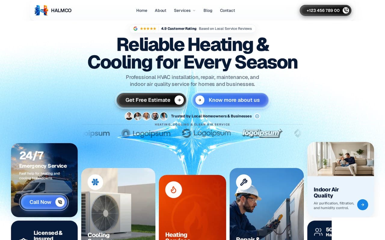 HALMCO site hero